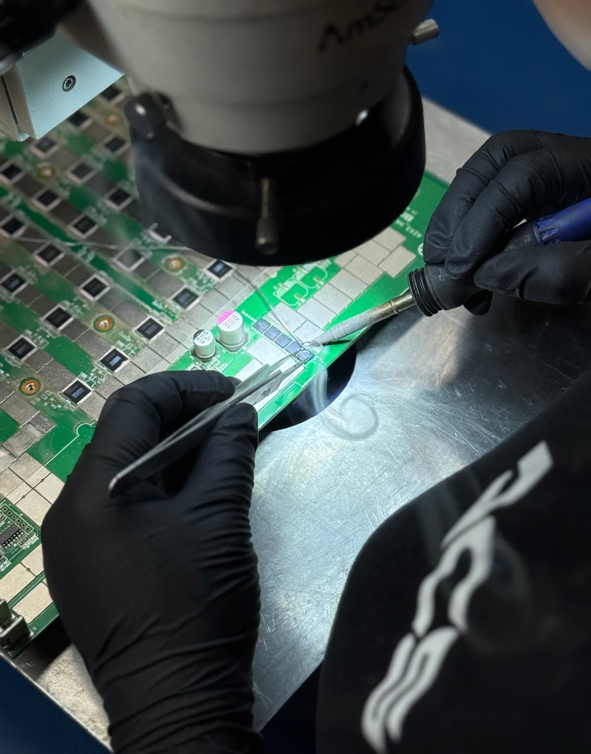 Professional hashboard repair process
